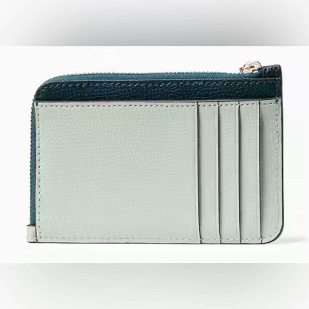 ♠️KATE SPADE♠️ Darcy Medium L Zip Card Holder/EUC - Picture 7 of 9
